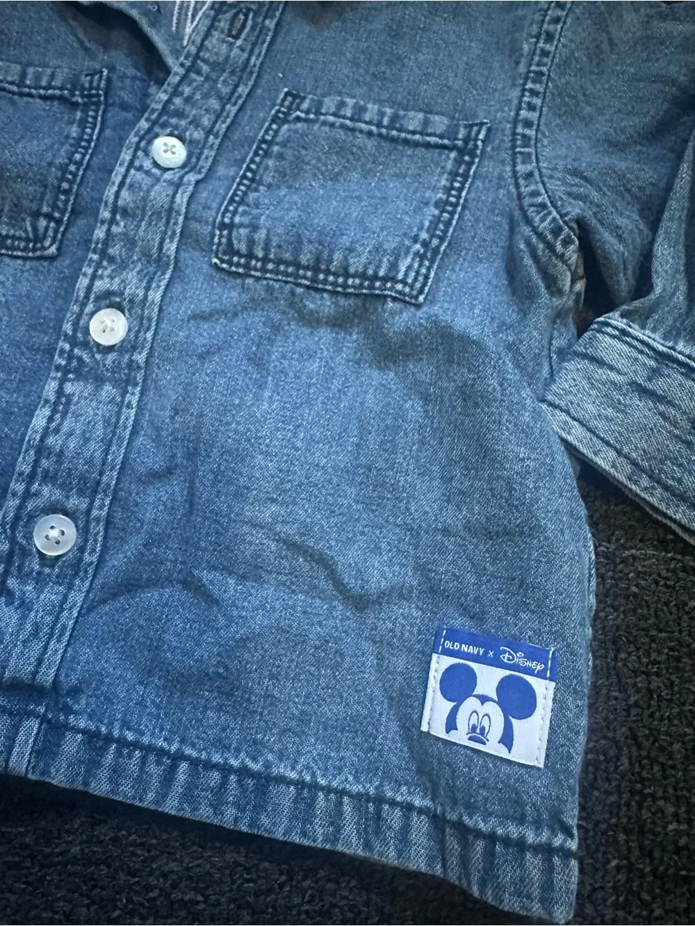 Old Navy Kids Denim Jacket in Medium Blue Wash